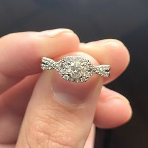 Love Story Diamond Engagement Ring